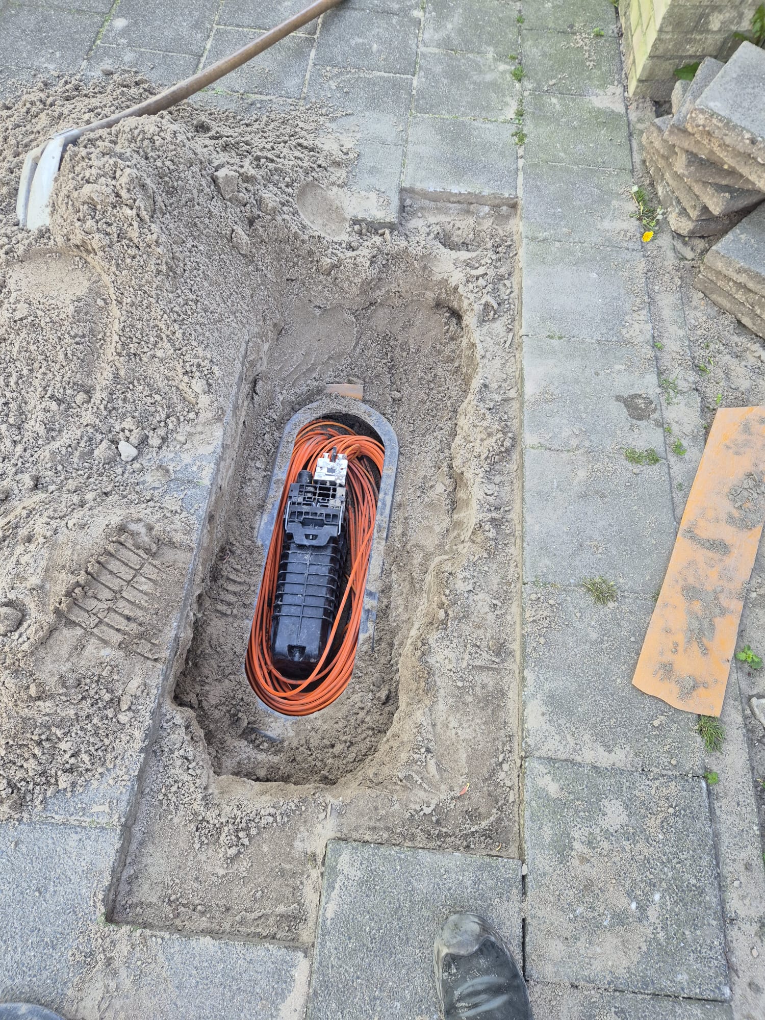 Kabelherstel Werkzaamheden